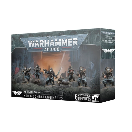 Cheap Miniatures Astra Militarum Krieg Combat Engineers from Games Workshop