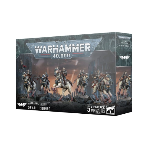 Cheap Miniatures Astra Militarum Death Riders from Games Workshop