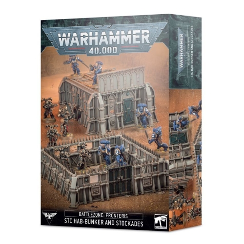 Cheap Battlezone Fronteris STC Hab-Bunker and Stockades from Games Workshop