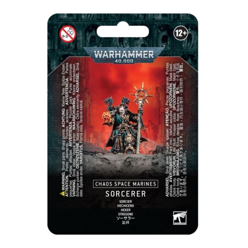 Cheap Miniature Chaos Space Marines Sorcerer from Games Workshop