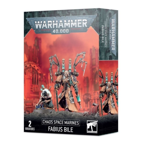 Cheap Miniature Chaos Space Marines Fabius Bile from Games Workshop