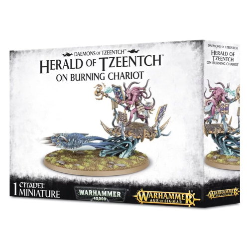 Herald of Tzeentch on Burning Chariot