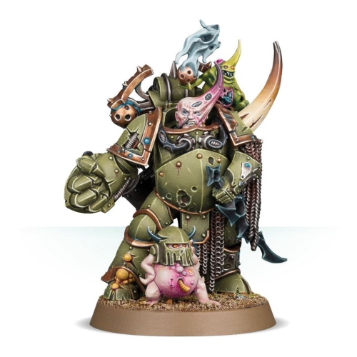 Cheap Miniature Death Guard Plague Marine Champion from Games Workshop