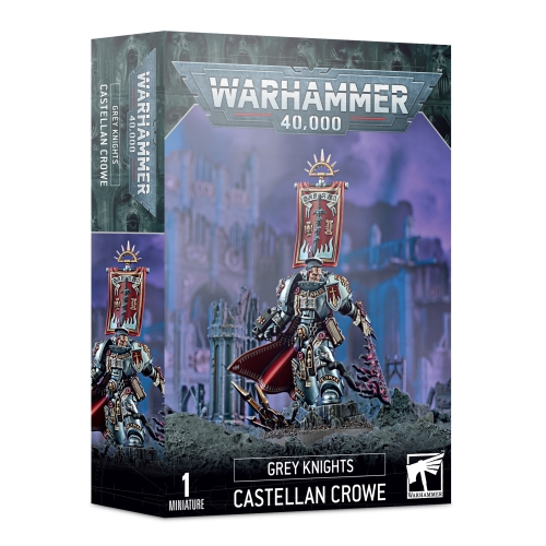 Cheap Miniatures Grey Knights Castellan Crowe from Games Workshop