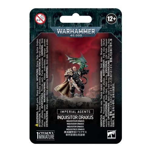 Cheap Miniature Imperial Agents Lord Inquisitor Kyria Draxus from Games Workshop