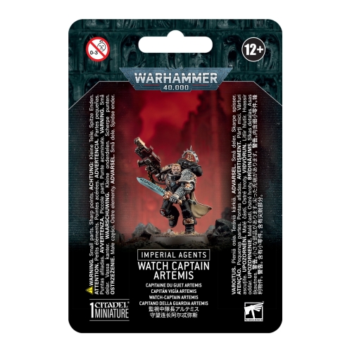 Cheap Miniature Imperial Agents Watch Captain Artemis from Games Workshop