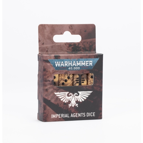 Cheap Imperial Agents Dice Set from Games Workshop