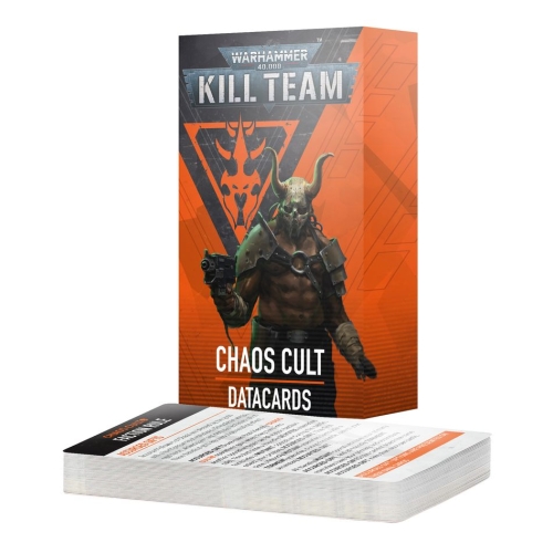 Cheap Cards Kill Team Chaos Cult Datacards from Games Workshop