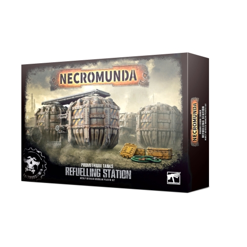 Cheap Miniatures Necromunda Promethium Tanks Refuelling Station from Games Workshop