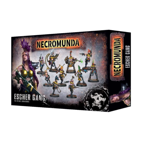 Cheap Miniatures Necromunda Escher Gang from Games Workshop