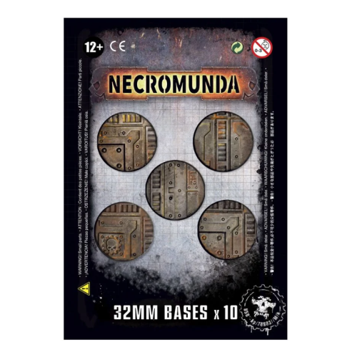 Cheap Necromunda 32mm Bases from Games Workshop