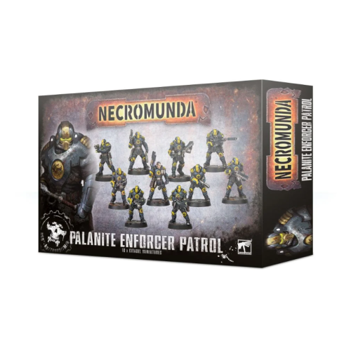 Cheap Miniatures Necromunda Palanite Enforcer Patrol from Games Workshop