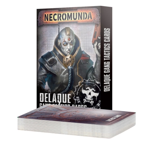 Cheap Cards Necromunda Delaque Gang Tactics Cards (Second Edition) from Games Workshop