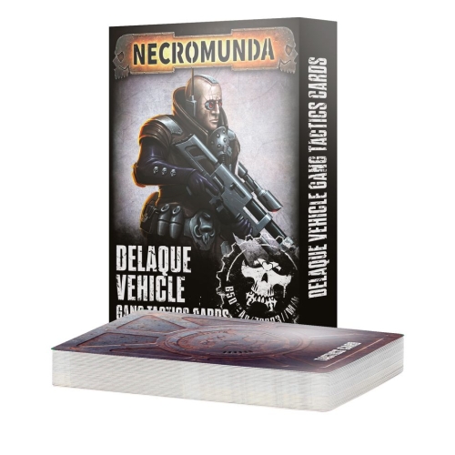 Cheap Necromunda Delaque Vehicle Gang Tactics Cards from Games Workshop