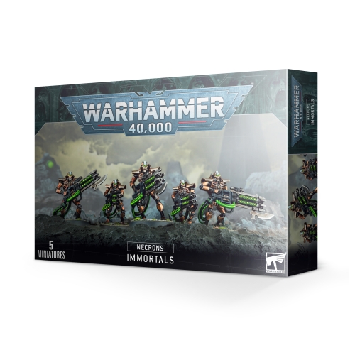 Cheap Miniatures Necrons Immortals from Games Workshop