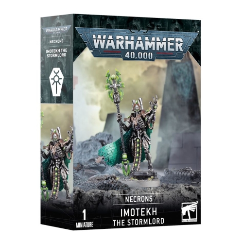 Cheap Miniature Necrons Imotekh the Stormlord from Games Workshop