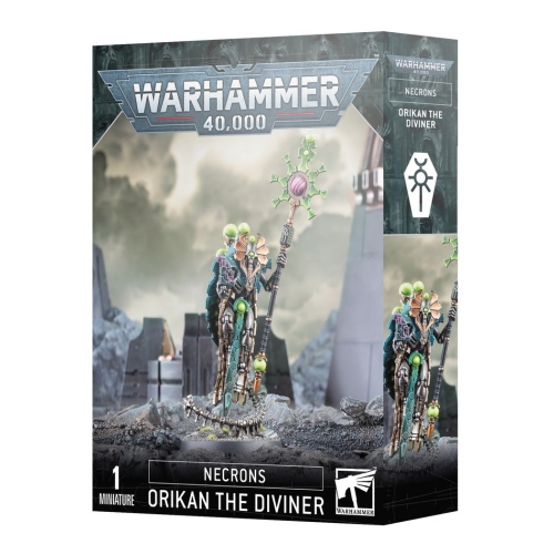 Cheap Miniature Necrons Orikan the Diviner from Games Workshop