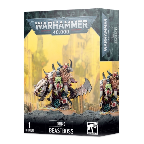 Cheap Miniature Orks Beastboss from Games Workshop