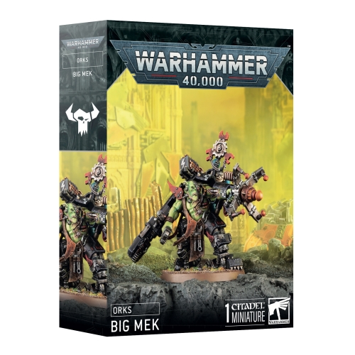 Cheap Miniature Orks Big Mek from Games Workshop