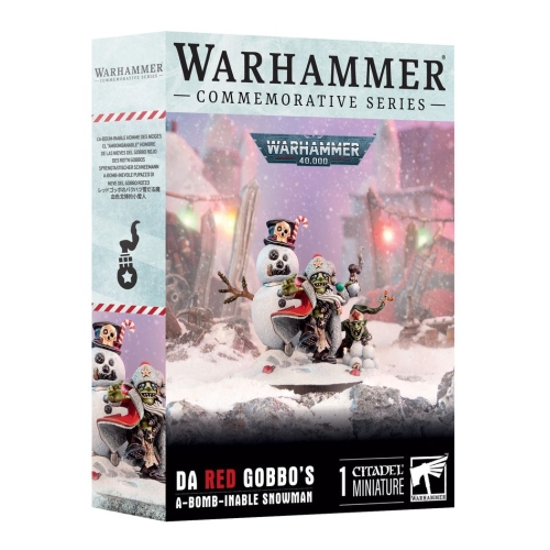 Cheap Limited Miniature Warhammer Commemorative Series Da Red Gobbo's A-bomb-inable Snowman from Games Workshop