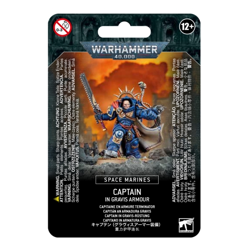 Space Marines: Captain in Gravis Armour