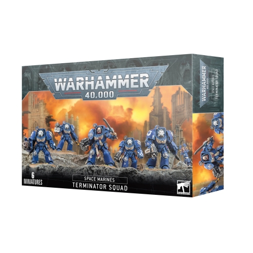 Cheap Miniatures Space Marines Terminator Squad from Games Workshop