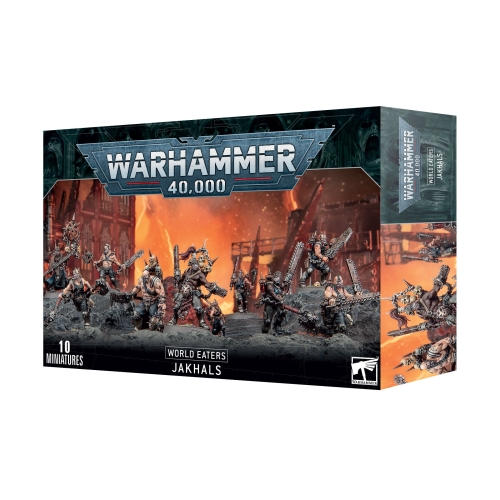 Cheap miniatures World Eaters Jakhals from Games Workshop