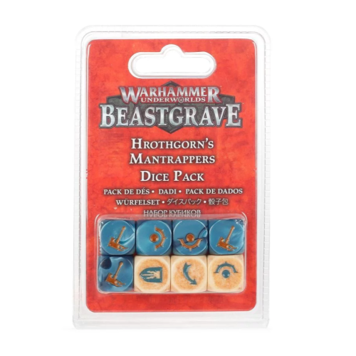 Warhammer Underworlds: Hrothgorn's Mantrappers Dice Pack