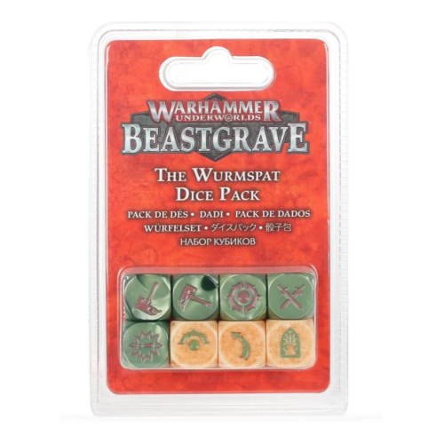 Warhammer Underworlds: The Wurmspat Dice Set