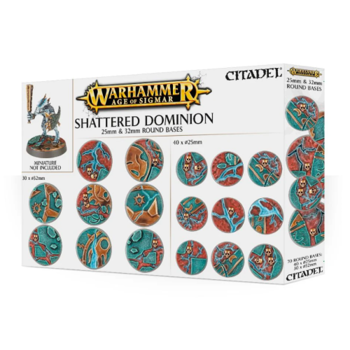 Shattered Dominion 25 & 32mm Round Bases