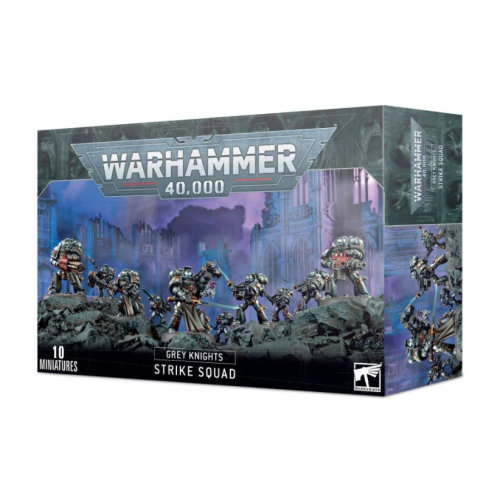 Cheap Miniatures Grey Knights Strike Squad from Games Workshop