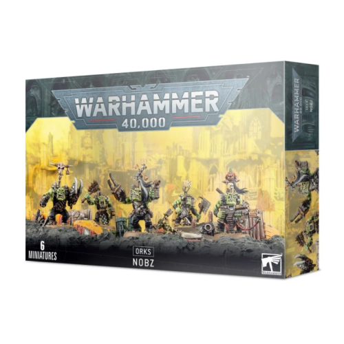 Cheap Miniatures Orks Nobz from Games Workshop